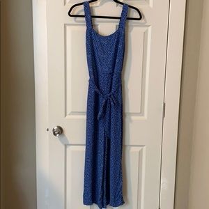 Pattern Wide Leg Jumpsuit